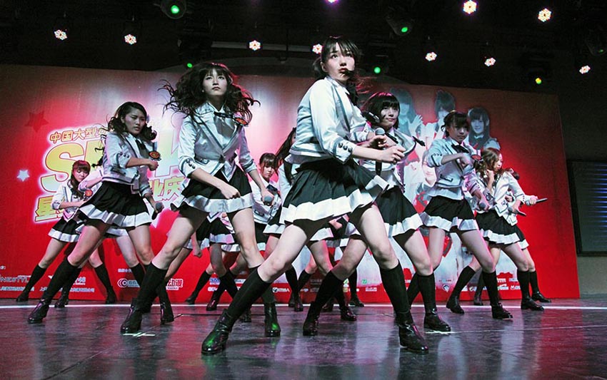 SNH48一期成员表演