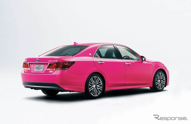 丰田预售粉红色皇冠特别限量版 12月正式生产【2】