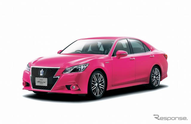 丰田预售粉红色皇冠特别限量版 12月正式生产