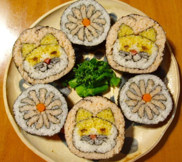 日本主厨制作创意寿司美味又养眼