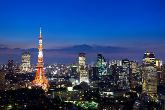 亚洲人气观光城市东京排名第二