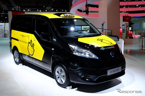 日产14年量产NV200电动版 推向巴塞罗那出租车市场