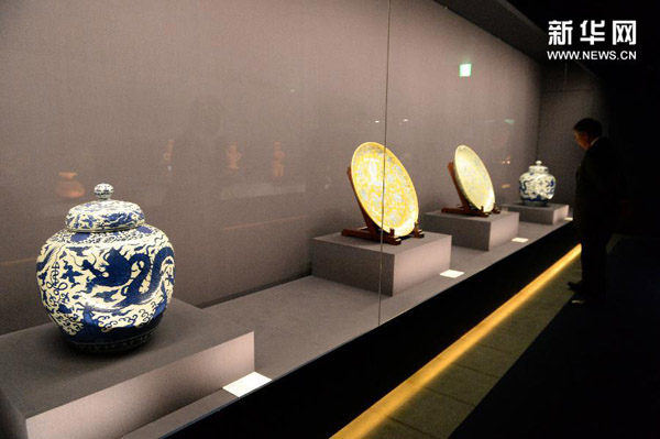 “日中韩历史文物展”在日本举行