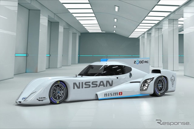 日产首揭电动赛车Nissan ZEOD RC神秘面纱 最高时速达300km以上