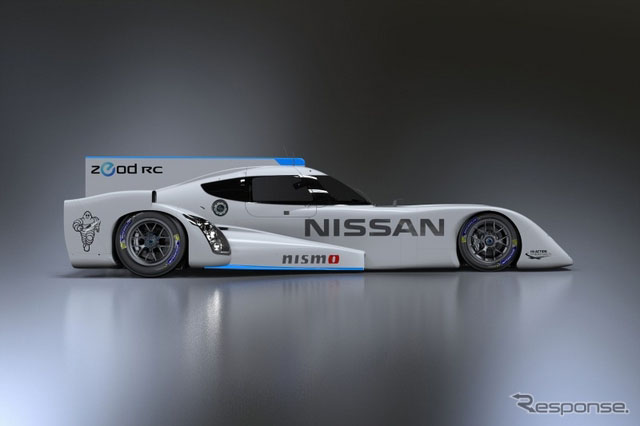 日产首揭电动赛车Nissan ZEOD RC神秘面纱 最高时速达300km以上【5】