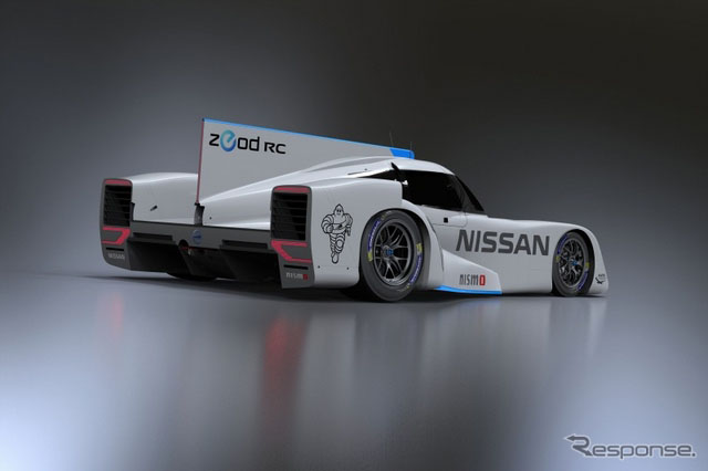日产首揭电动赛车Nissan ZEOD RC神秘面纱 最高时速达300km以上【3】