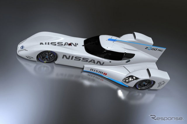 日产首揭电动赛车Nissan ZEOD RC神秘面纱 最高时速达300km以上【6】