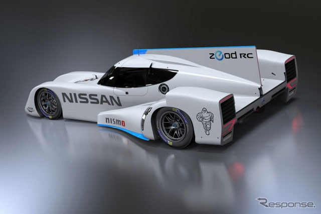 日产首揭电动赛车Nissan ZEOD RC神秘面纱 最高时速达300km以上【8】