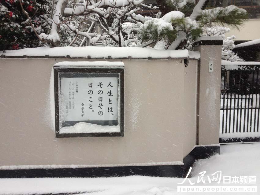 【独家高清】日本普降大雪 东京时隔16年出现10厘米积雪【5】