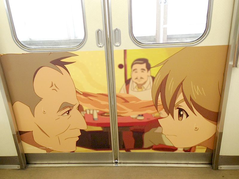动漫“痛”列车驶入京都地铁 和心爱的角色一起出行【4】