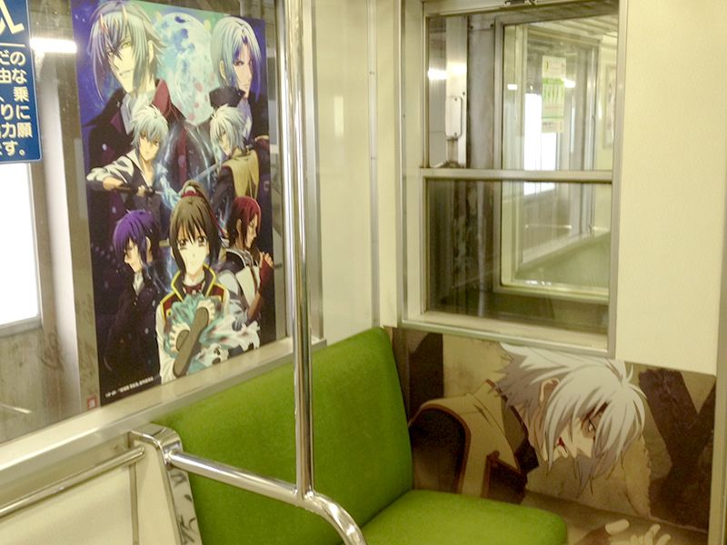 动漫“痛”列车驶入京都地铁 和心爱的角色一起出行【5】