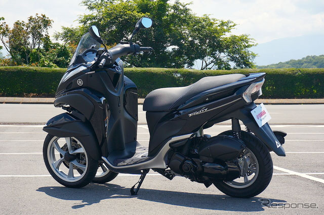 雅马哈新型三轮摩托车Tricity未上市市场先热