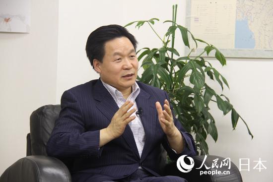 張西龍接受人民網記者專訪