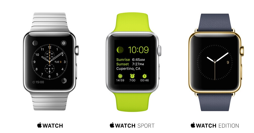 苹果公司新推智能手表 30秒带你认识Apple W