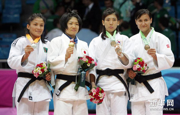 【亚运会】柔道：日本选手获女子52公斤级比赛冠军