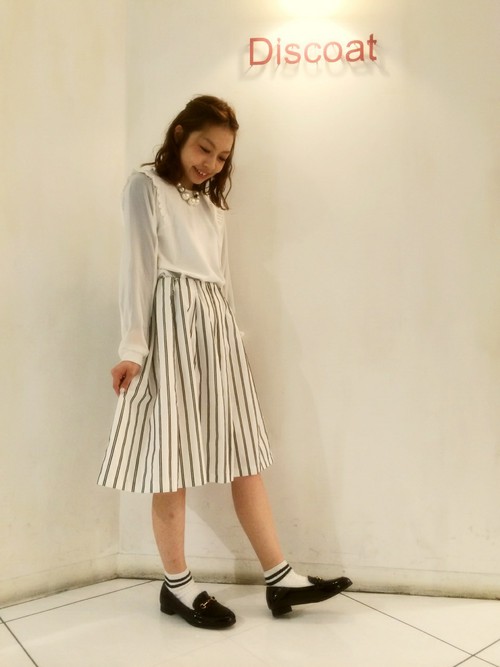 日本時尚日本服飾風尚·條紋裙
