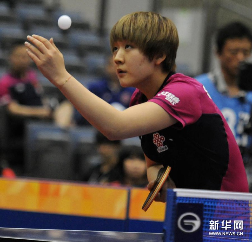 日本乒乓球公开赛:中国队稳获两金