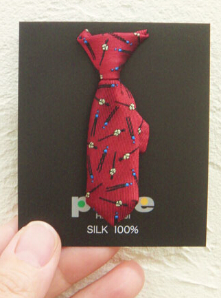 东京八王子市推出清凉夏日小领带 长度仅为6公