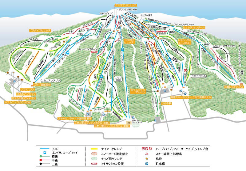 top5二世古grand hirafu滑雪场(北海道)