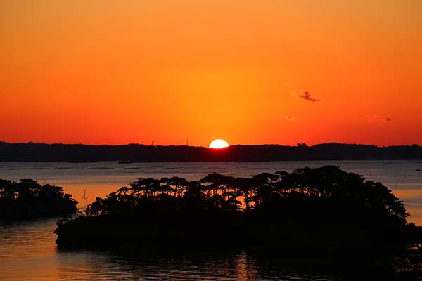 日本旅游絕景·鬆島晨景（資料圖）