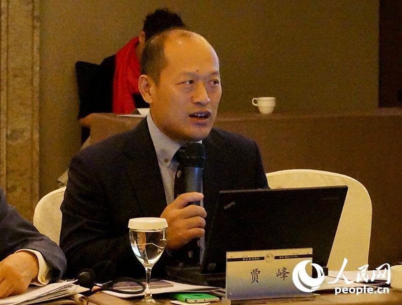 中國環境保護部宣傳教育中心主任賈峰。 馬瀟漪攝