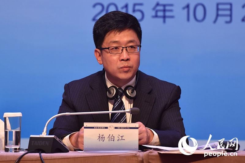 中國社會科學院日本研究所副所長楊伯江。 翁奇羽攝