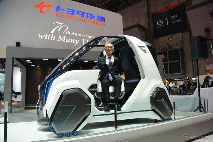 2015東京車展：豐田超小型電動車COMS CONNECT
