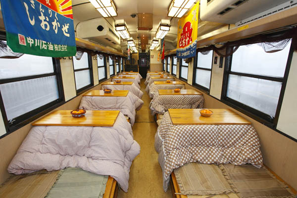 冬季日本旅游：岩手縣的被爐列車用溫暖與美景招待客人