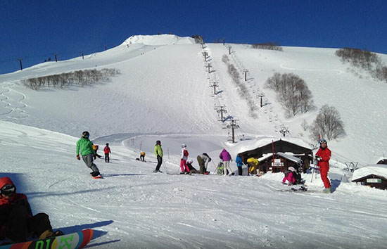 日本滑雪走起!冬奥会赛场长野白马八方尾根滑