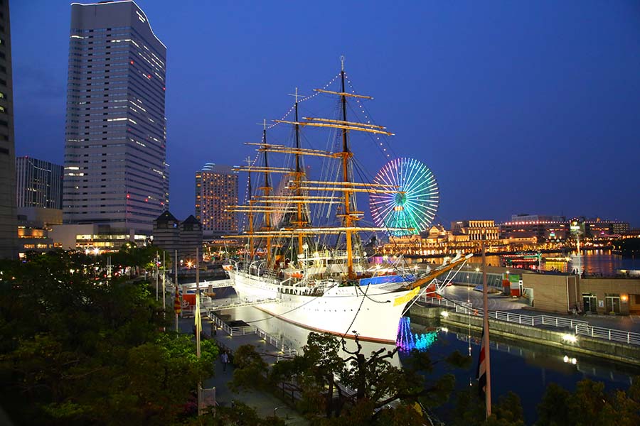 如何让日本旅游浪漫起来?就去横滨看夜景吧