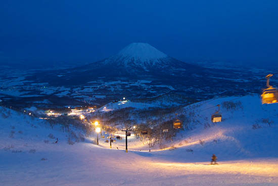 日本滑雪勝地、北海道二世古大比羅夫（資料圖）
