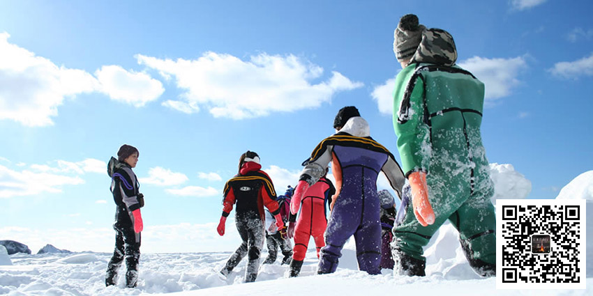 日本旅游北海道旅游項目：流冰體驗