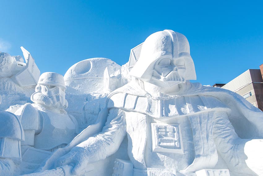 日本旅游北海道自由行:札幌冰雪节