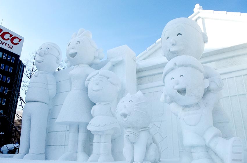 日本旅游北海道自由行：札幌冰雪節