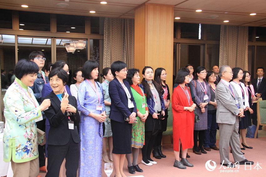 訪問日本的中國女性科學家