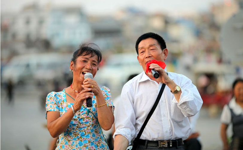 日本游客镜头下的中国人生活