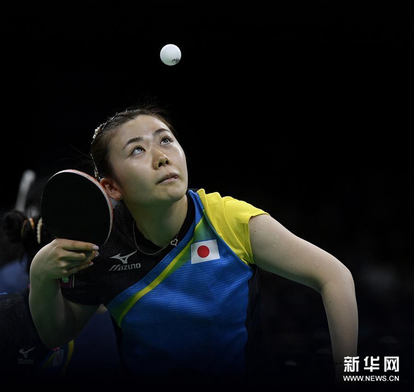 裡約奧運會乒乓球女子團體小組賽：日本勝波蘭