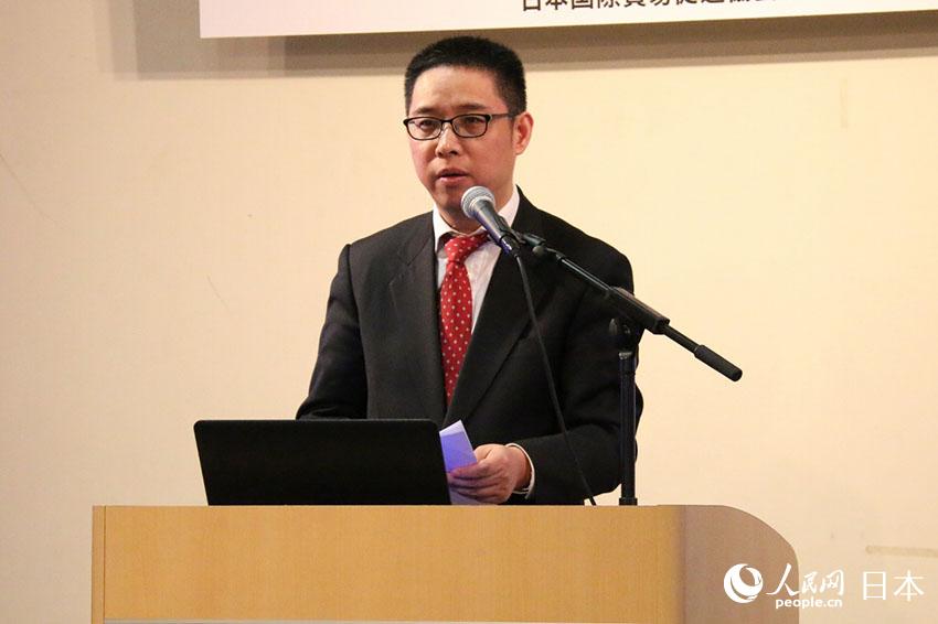 中國商務部亞洲司副司長楊偉群在介紹總體情況