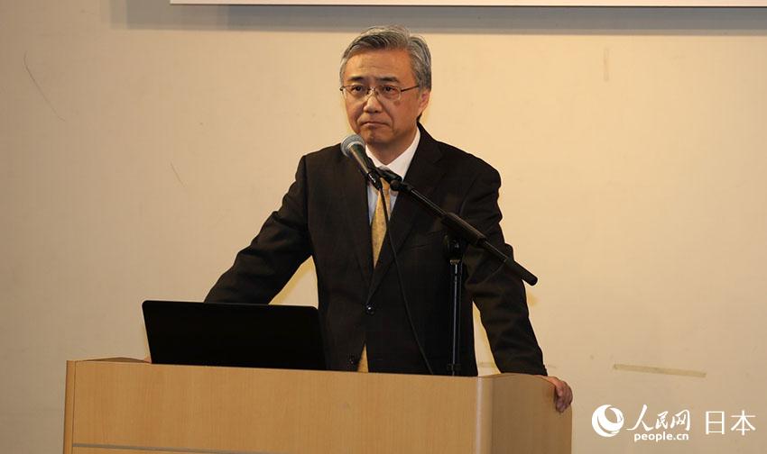 中國駐日本大使館商務處公使宋耀明在致辭