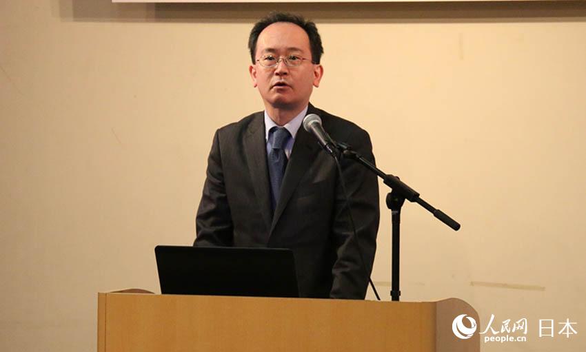 日本經濟產業省通商政策局東北亞課課長星野光明在致辭