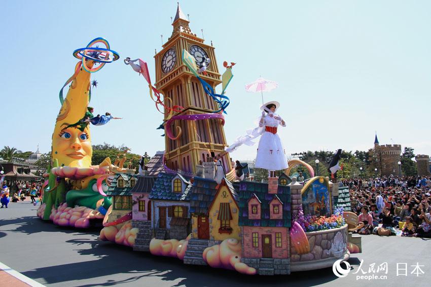 東京迪士尼樂園日間游行“奇想騰飛”