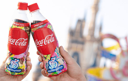 祝开园35周年 东京迪士尼度假区与可口可乐合