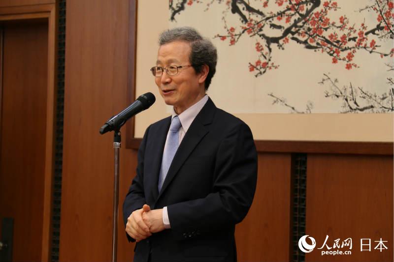 中國駐日本大使程永華致辭。（攝影 木村雄太）