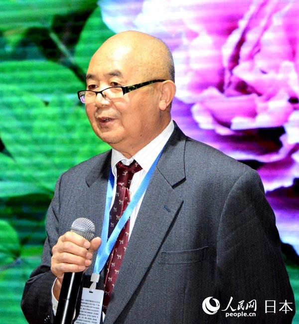 中日經濟研究會會長、北京物資學院教授孫前進致辭。