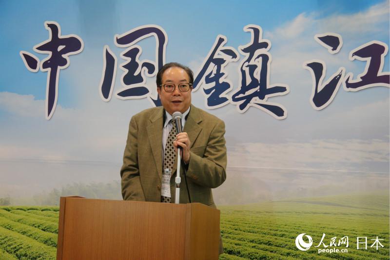 全日本華僑華人聯合會主席劉洪友致辭。
