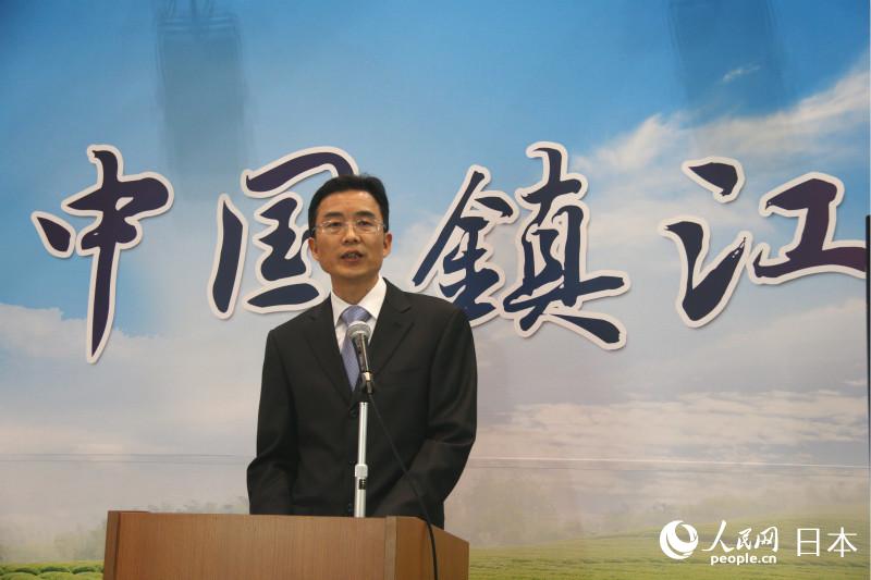 江蘇省農業對外合作交流中心主任夏小江致辭。