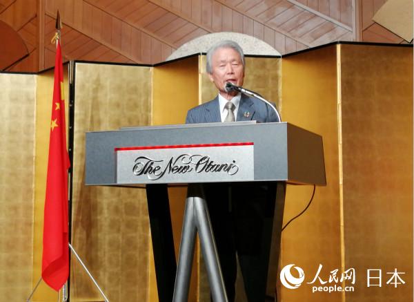 日本經濟團體聯合會名譽會長榊原定征在離任招待會上致辭
