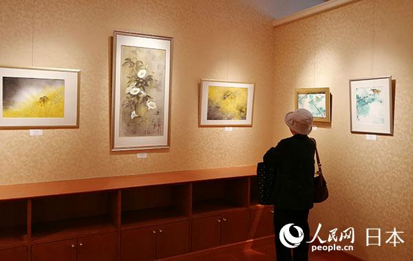 本次展覽畫作涉及花鳥虫魚、山水風景，受到書畫愛好者們的喜愛。