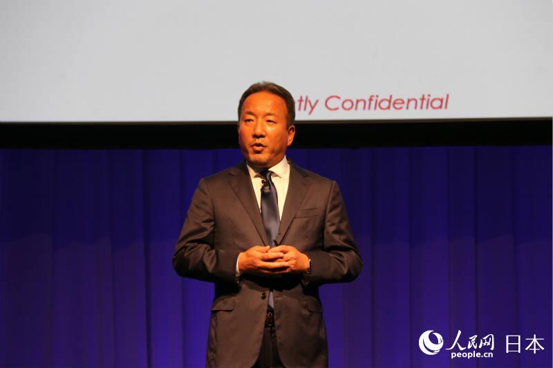 阿裡巴巴日本CEO香山誠開幕致辭。