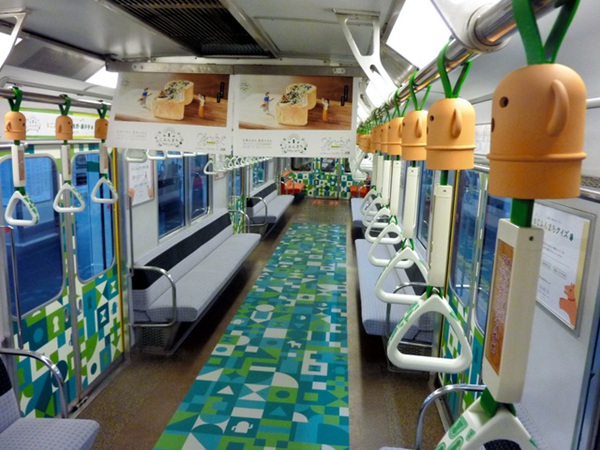 日本近畿鐵路推出“古墳主題列車”（圖片來源：朝日新聞網站）